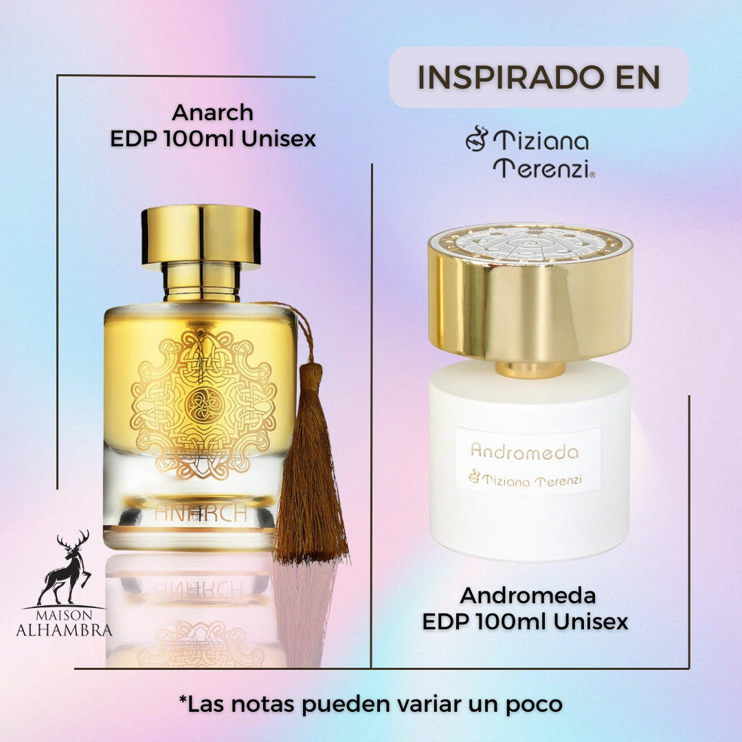 Maison Alhambra Anarch EDP 100 ML Unisex - Inspirado en Andromeda de Tiziana Terenzi