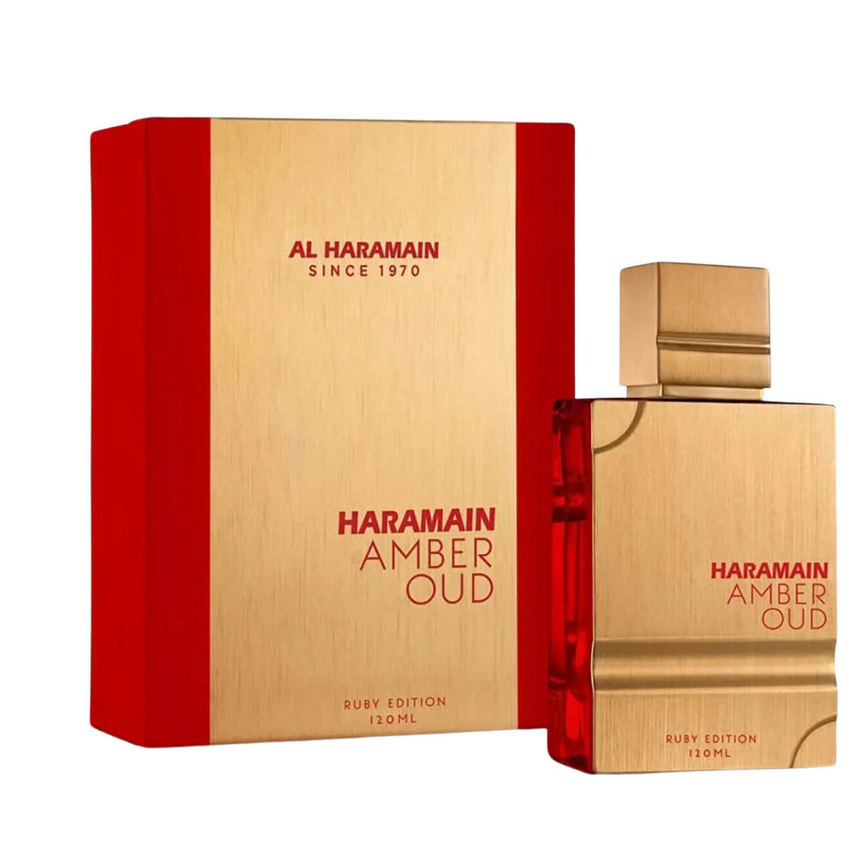 Amber Oud Ruby Edition Al Haramain 120ML Unisex-Inspirado en Baccarat Rouge 540 Extrait de Parfum Maison Francis Kurkdjian