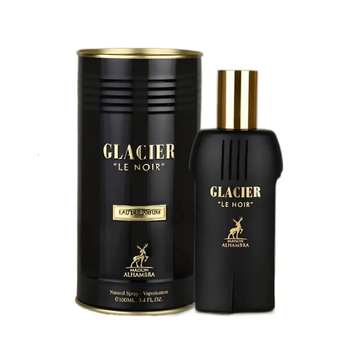 Glacier Le Noir Maison Alhambra Edp 100Ml Hombre - Inspirado En Le Male Le Parfum De Jean Paul Gaultier