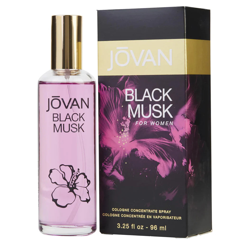 Jovan Musk Black Cologne Concentrate 96Ml Mujer