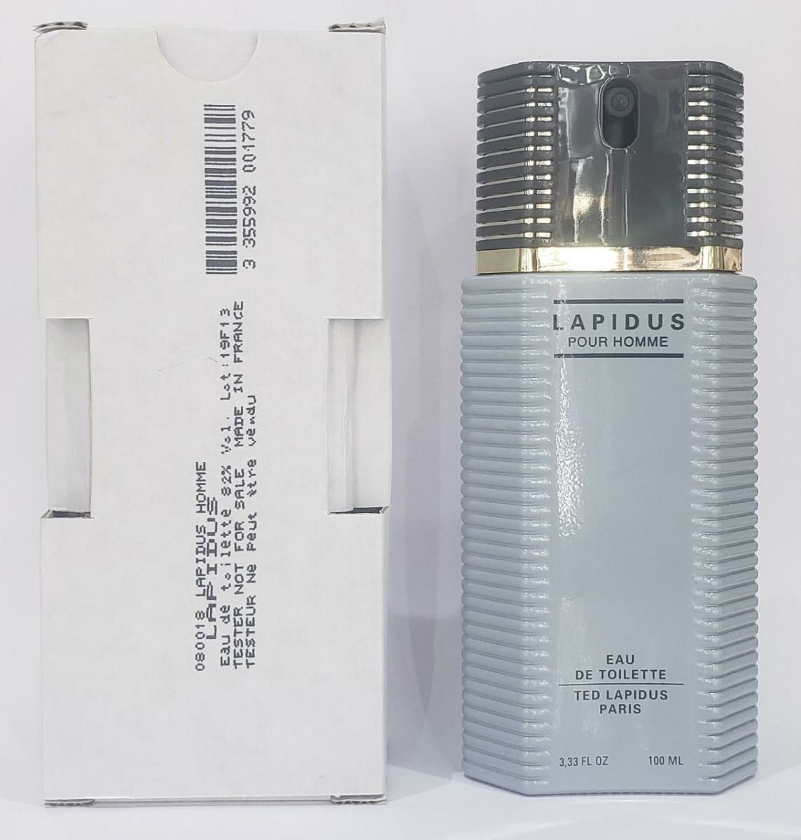 Lapidus Pour Homme Tester Edt 100ml Hombre