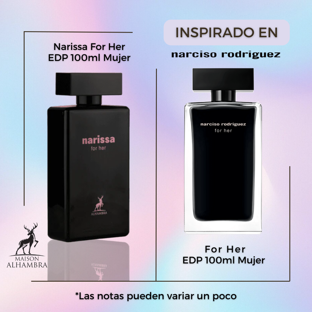 Narissa For Her Edp 100Ml Mujer Maison Alhambra Perfume- Inspirado en Narciso Rodriguez For Her Narciso Rodriguez