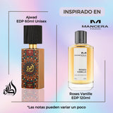 Ajwad Edp 60Ml Unisex Lattafa- Inspirado en Roses Vanille de Mancera