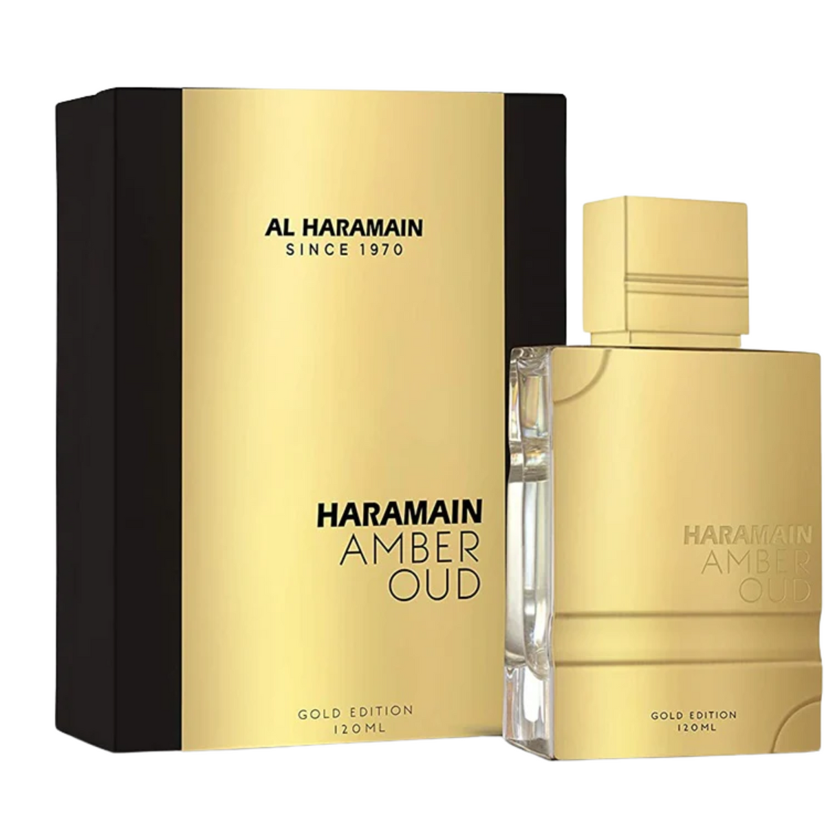 Amber Oud Haramain Gold Edition Edp 120Ml Unisex-Inspirado en Erba Pura Xerjoff.