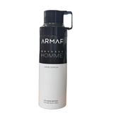Desodorante Odyssey Homme White Edittion Armaf 200ML Hombre (Tapa Negro)