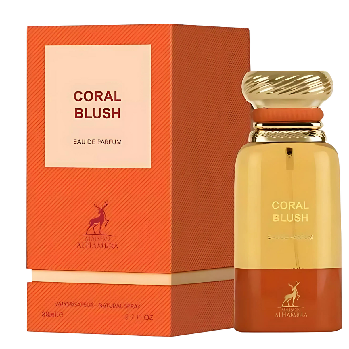 Coral Blush Maison ALhambra Edp 80Ml Unisex-Inspirado en  Bitter Peach Tom Ford