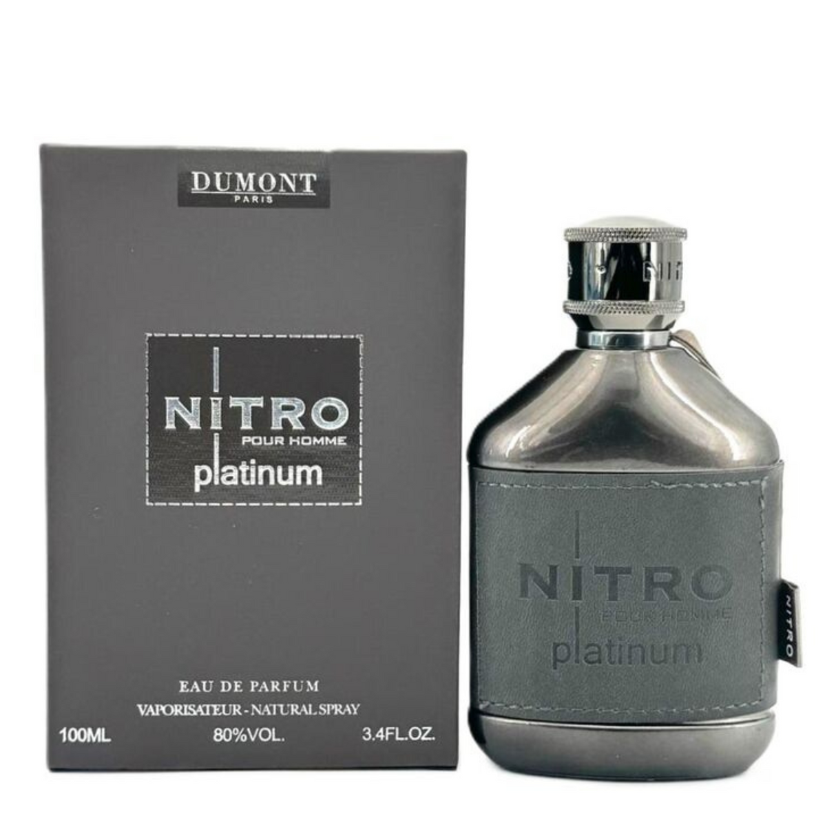 Dumont Nitro Pour Homme Platinum Edp 100ML Hombre - Inspirado en  black xs l'exces 100 ml
