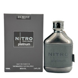 Dumont Nitro Pour Homme Platinum Edp 100ML Hombre - Inspirado en  black xs l'exces 100 ml