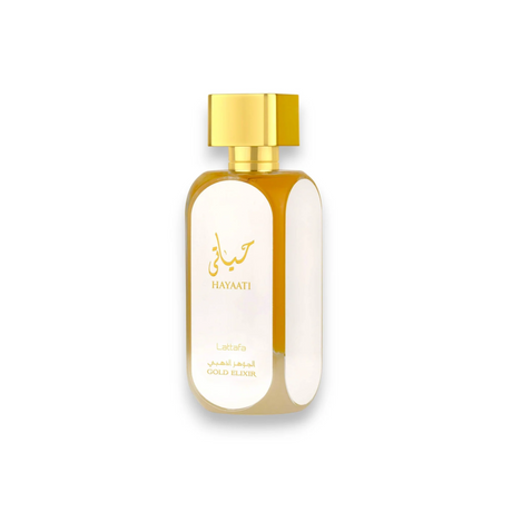 Hayaati Gold Elixir 100Ml Edp Unisex Lattafa Perfume-Inspirado En Armani Code Profumo - Giorgio Armani