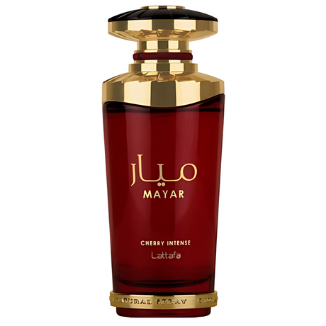 Mayar cherry Intense Lattafa 100ml Unisex - Inspirado en Black Opium de Yves Saint Laurent