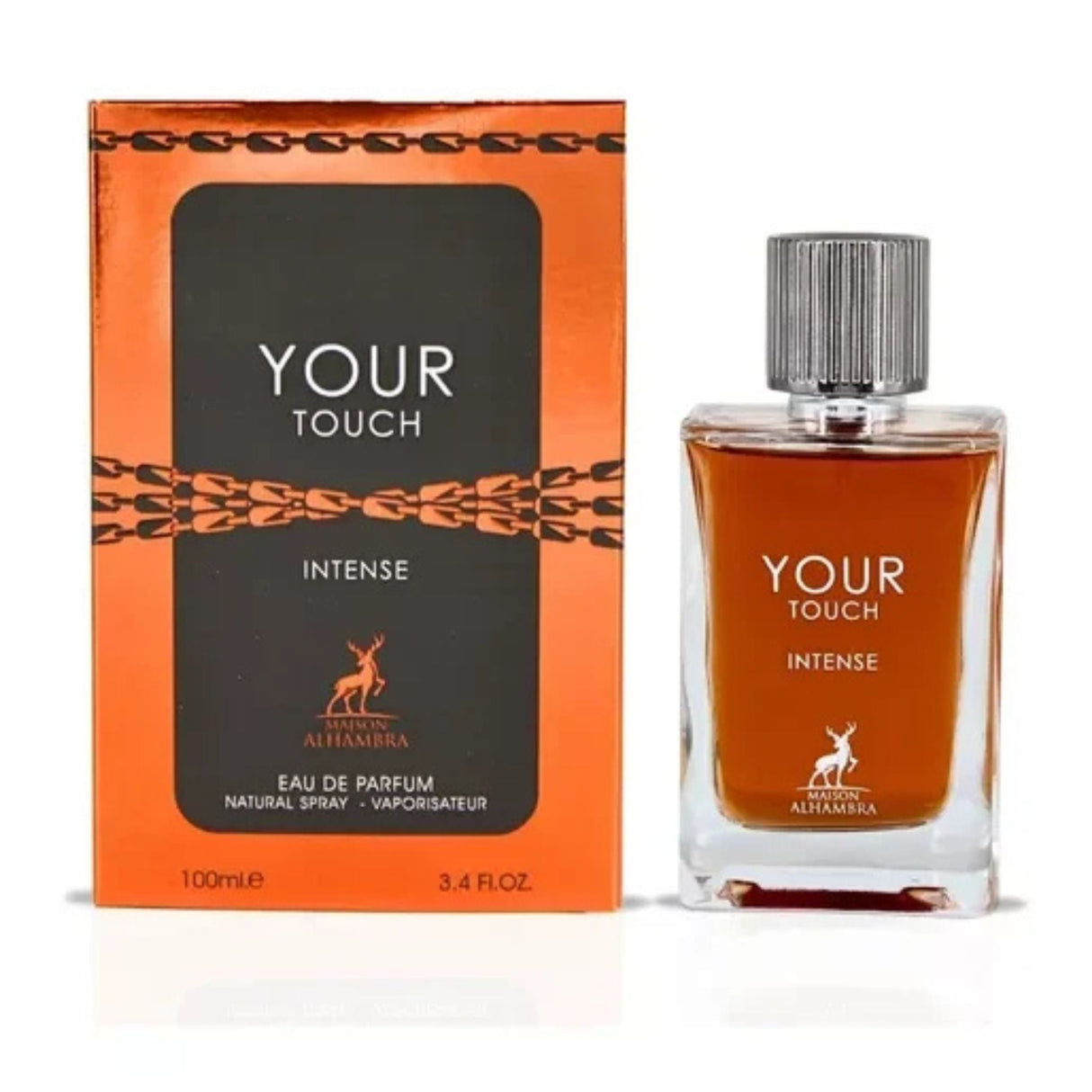 Your Touch Intense For Men  Maison Alhambra Edp 100Ml Hombre - Inspirado en Emporio Armani Stronger With You Intensely Giorgio Armani