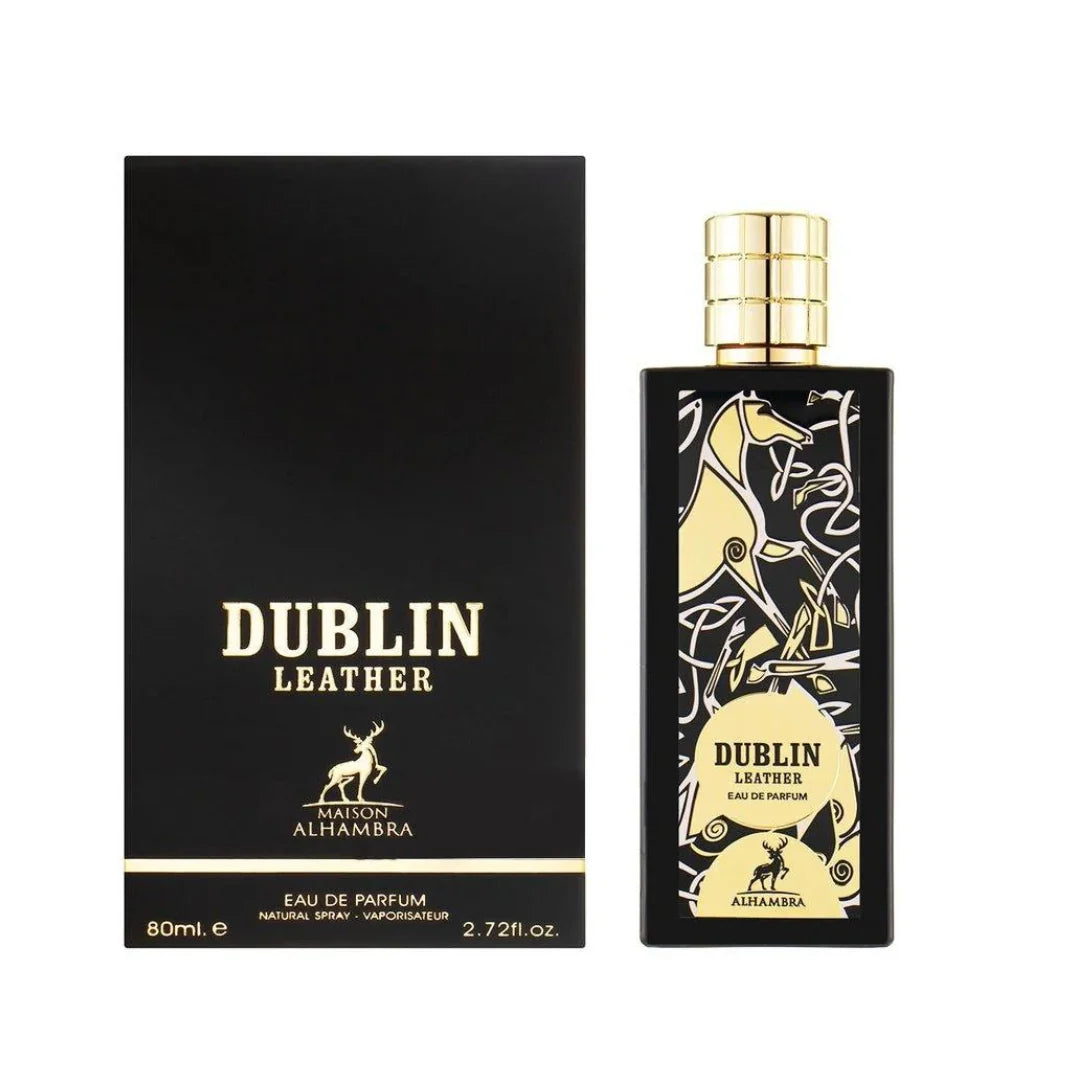 MAISON ALHAMBRA DUBLIN LEATHER EDP 80ML MAISON ALHAMBRA