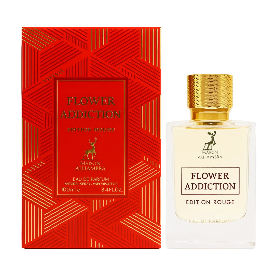 MAISON ALHAMBRA FLOWER ADDICTION EDITION ROUGE EDP 100ML
